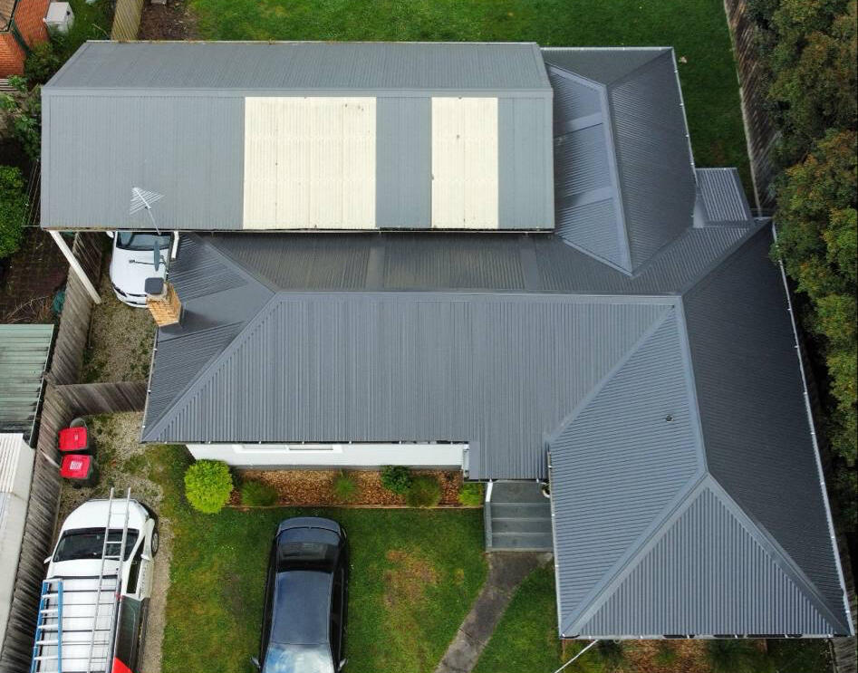 Monument Corrugated Iron Pitched Roof
